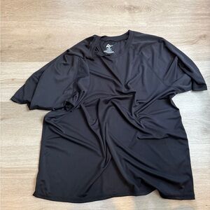 Black Men's Swim Shirt Rash Guard